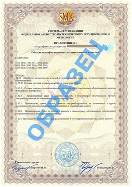 Приложение 1 Полевской Сертификат ГОСТ РВ 0015-002